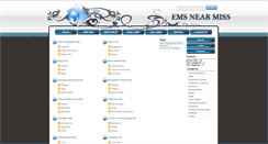 Desktop Screenshot of emsnearmiss.com