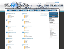 Tablet Screenshot of emsnearmiss.com